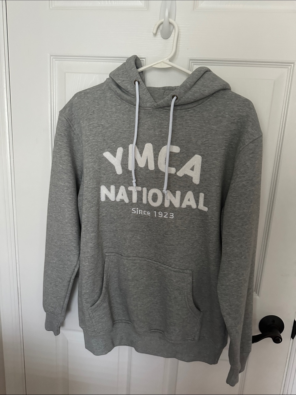 YMC National Unisex Grey Hoodie Sweatshirt